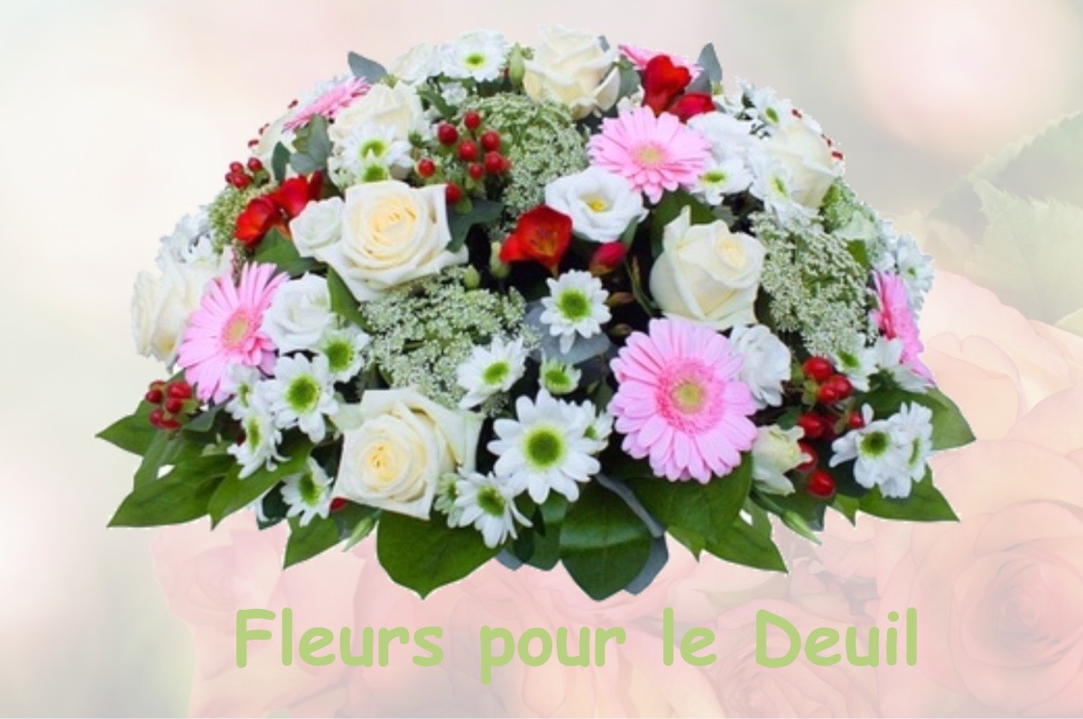 fleurs deuil MONTEREAU